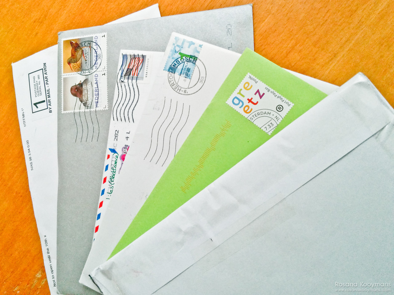 Birthday mail! 365 - February 12, 2017: mail envelopes snail mail happy mail cards birthday