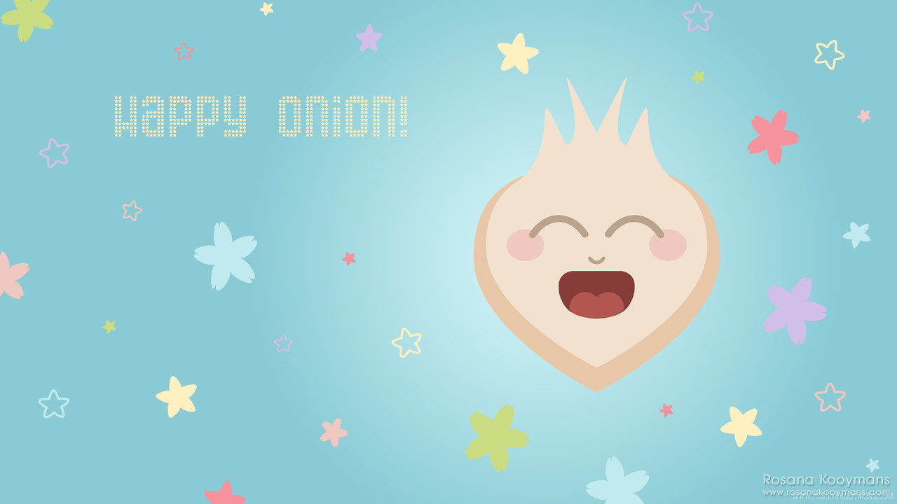 Happy Onion wallpaper Happy Onion wallpaper