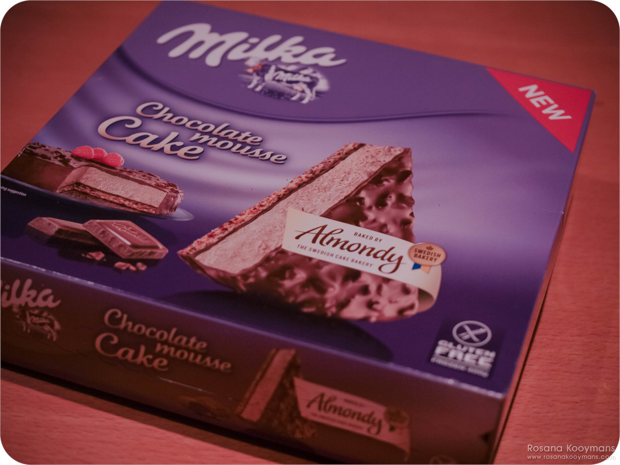 Almondy Milka chocolate mousse cake Almondy Milka chocolate mousse cake